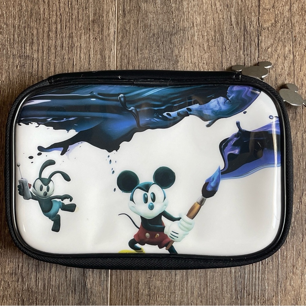 Vtg Nintendo 3DS Disney Epic Mickey  Case Holder Paintbrush Stylus